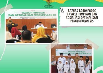 Baznas Bojonegoro Menggelar Ta’ruf Pimpinan dan Sosialisasi ZIS