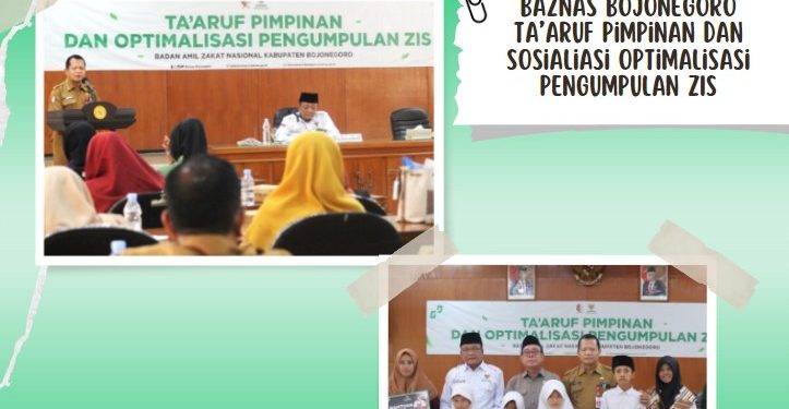 Baznas Bojonegoro Menggelar Ta’ruf Pimpinan dan Sosialisasi ZIS
