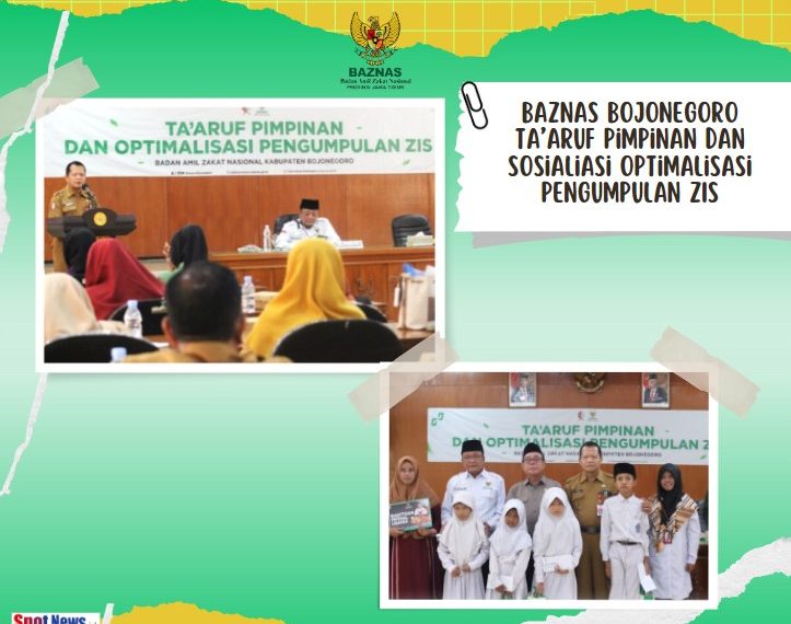 Baznas Bojonegoro Menggelar Ta’ruf Pimpinan dan Sosialisasi ZIS