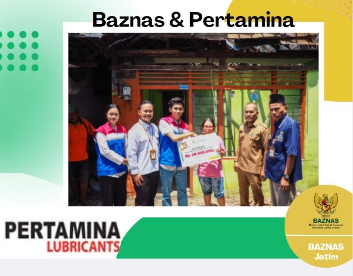 Baznas Jatim Kolaborasi Dengan Pertamina Lubricants