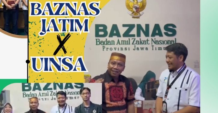 BAZNAS JATIM Kedatangan Mahasiswa MAZAWA dari UINSA.