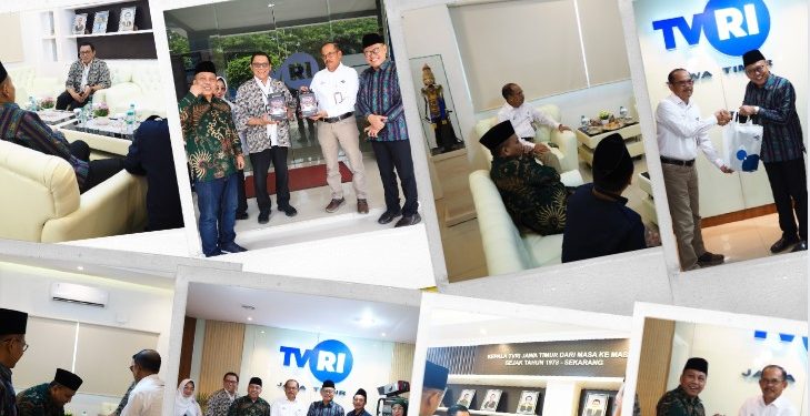 Pimpinan Baznas Jatim Audiensi Dengan Direksi TVRI: Perkuat Koordinasi Program Ramadhan 1445 H