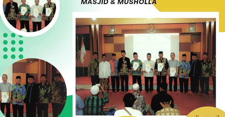 BAZNAS Lumajang Serahkan SK UPZ MASJID DAN MUSHOLLA & Sosialisasi Fitur Menara Masjid.