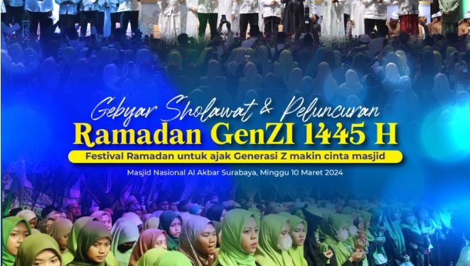Masjid Al – Akbar Surabaya Kembali Gelar “Festival Ramadhan GenZi”.