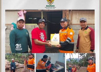 BAZNAS Trenggalek merespon Rumah Mbah Sadinem: Yang Terkena Musibah Pohon Tumbang