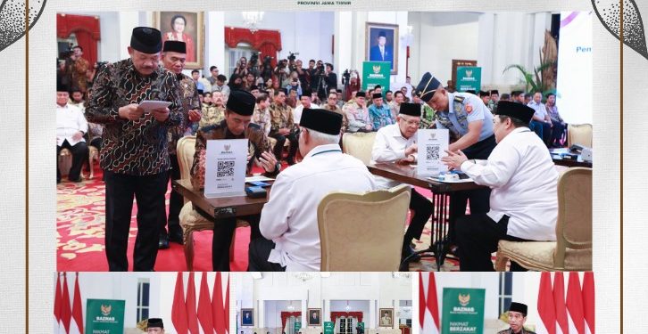Presiden Jokowi Harap Disalurkan Tepat Sasaran: Presiden Jokowi Salurkan Zakat Melalui BAZNAS