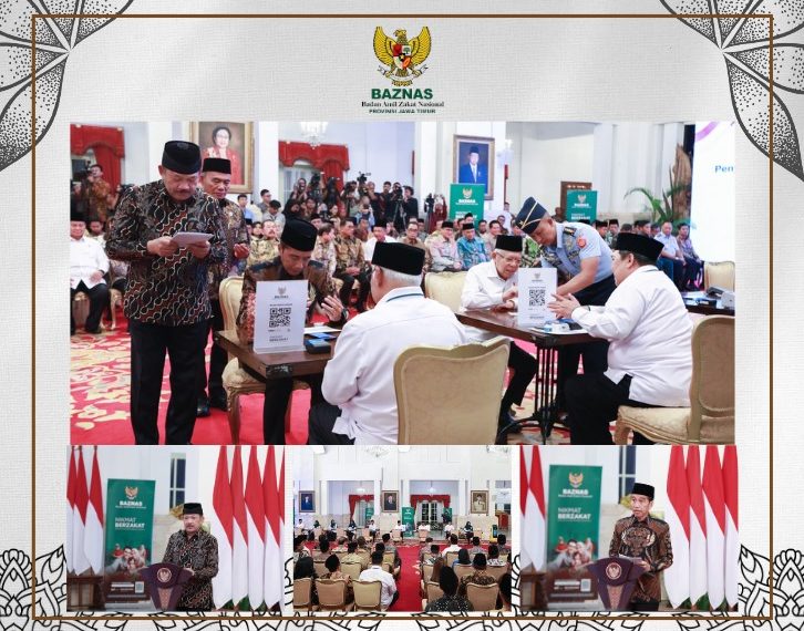 Presiden Jokowi Harap Disalurkan Tepat Sasaran: Presiden Jokowi Salurkan Zakat Melalui BAZNAS