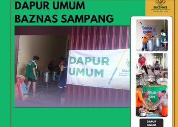 BAZNAS Sampang Dirikan Dapur Umum: Bantu Masyarakat Terdampak Banjir