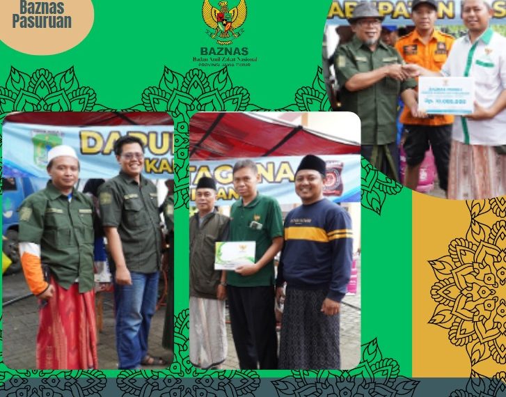 BAZNAS Kab. Pasuruan  Salurkan Bantuan Untuk Korban Terdampak Banjir