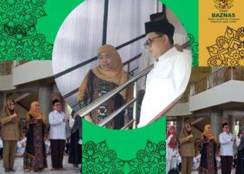 Pj Gubenur JATIM Safari Ramadhan Bersama Baznas di Kota Kediri: Beri Santunan Anak Yatim dan Gelar Pasar Murah