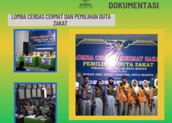 Membumikan Sadar Zakat: BAZNAS Kota Madiun laksanakan lomba cerdas cermat dan pemilihan duta zakat