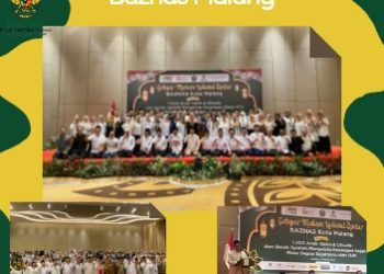 GEBYAR MALAM LAILATUL QODAR: BAZNAS MALANG Memberi Santunan 1000 Anak Yatim & DHUAFA