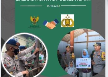 Baznas Ngawi Bersinergi Bersama Polres Ngawi: Guna Membangun RUTILAHU