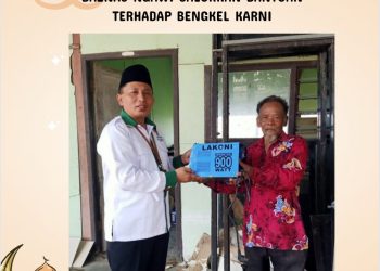 BAZNAS Ngawi Berhasil Membantu Meningkatkan Usaha Bengkel Karni