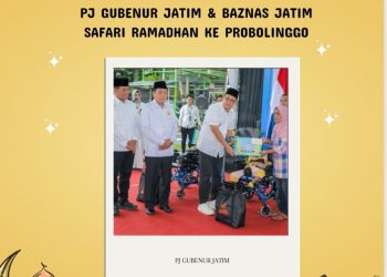 Penjabat (Pj) Gubernur Jawa Timur, Adhy Karyono Berkolaborasi Bersama BAZNAS JATIM.