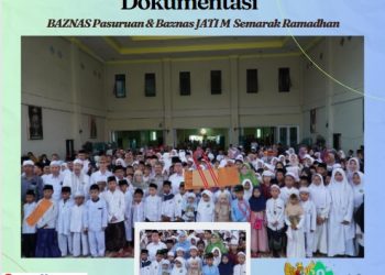 BAZNAS Pasuruan Kembali Mengadakan Semarak Ramadhan dan Santunan 1000 anak yatim Dengan Penuh Berkah.