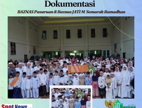 BAZNAS Pasuruan Kembali Mengadakan Semarak Ramadhan dan Santunan 1000 anak yatim Dengan Penuh Berkah.
