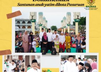 1000 Anak Yatim Terima Santunan Baznas Dikota Pasuruan