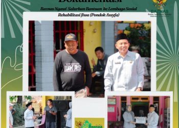 Baznas Ngawi  Salurkan Bantuan  ke Lembaga Sosial Rehabilitasi Jiwa (Pondok Assyfa)