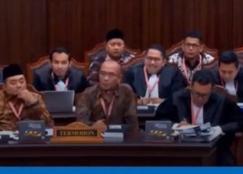 Pak Hasyim Ketua KPU Kena Semprot Ketua MK: Ketua MK Suhartoyo Pak Hasyim Tidur, ya?
