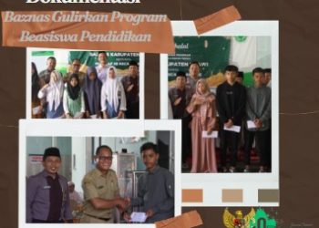 Dalam Rangka Hardiknas Baznas Ngawi Gulirkan Program Beasiswa Pendidikan Untuk Mustahik Mu’allaf