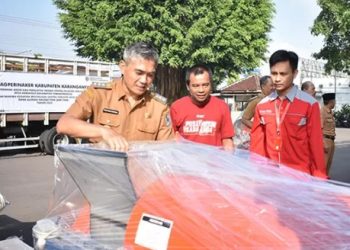 Disdagperinaker Karanganyar Beri Bantuan Mesin Industri Rumah Tangga & Dicek Secara Berkala