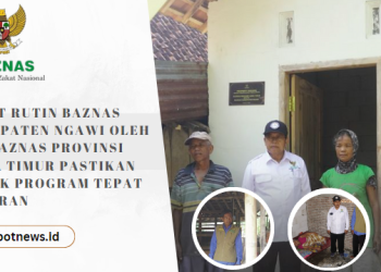 AUDIT RUTIN BAZNAS KABUPATEN NGAWI OLEH SAI BAZNAS PROVINSI JAWA TIMUR PASTIKAN UNTUK PROGRAM TEPAT SASARAN