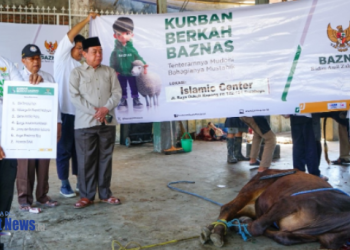 Kurban Berkah BAZNAS Jatim Meriahkan Hari Raya Idul Adha 1445 H