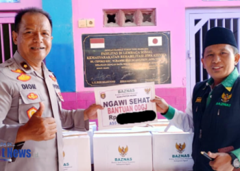 Baznas Ngawi dan Polres Ngawi Baksos di Rehabilitasi Jiwa “Assyifa” atau panti ODGJ
