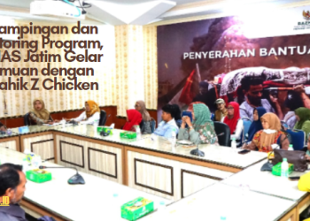 Pendampingan dan Monitoring Program, BAZNAS Jatim Gelar Pertemuan dengan Mustahik Z Chicken