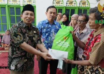 Baznas Ngawi Distribusikan Paket Sembako Bagi Kaum Dhuafa di Kecamatan Karanganyar