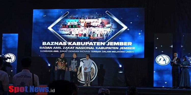 BAZNAS Kabupaten Jember meraih penghargaan prestisius dari Radar Jember