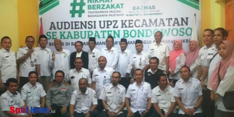 Baznas gelar audensi 2024 bersama UPZ kecamatan se Bondowoso