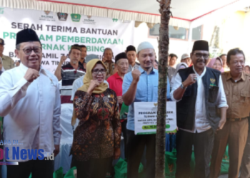 Bantuan Ternak Kambing di Desa Sumberjo Blitar Oleh BAZNAS Jatim