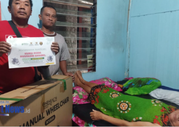 Bantuan Kursi Roda untuk Lansia di 5 Kecamatan Kabupaten Ngawi oleh BAZNAS Ngawi