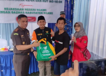 Baznas Ngawi terus bergerak secara sinergis dengan Bantu Bedah Rumah