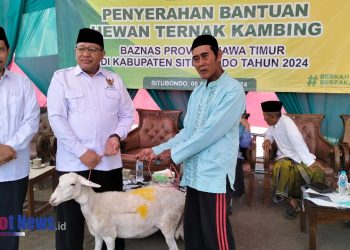 BAZNAS Jatim di dampingi ibu wakil bupati Situbondo kembali menyalurkan bantuan  pemberdayaan Di situbondo