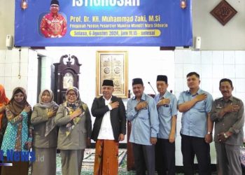 PERPENDIKNAS Menggelar Istighosah Bersama dengan Civitas Akademika di Masjid STIESIA