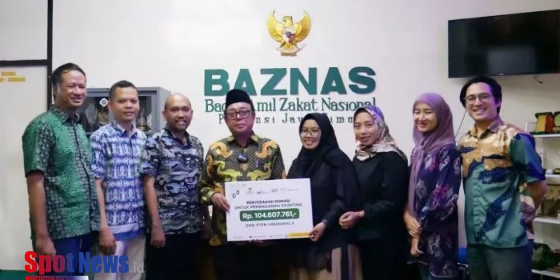 Komitmen Dukung Jatim Merdeka dari Stunting, PTPN I Regional 4 Gelar Malam Amal