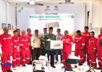 BAZNAS Jatim Sukses Gelar Pelatihan Mekanik Bengkel Z Auto Batch ke-2