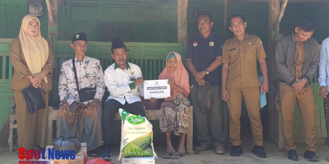 BAZNAS Kabupaten Sampang terus menunjukkan kepedulian terhadap masyarakat yang membutuhkan