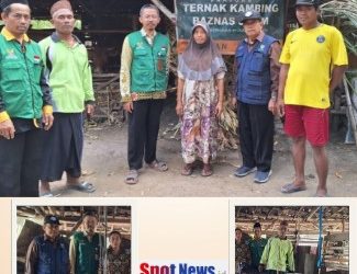 Baznas Jatim Pastikan Bantuan Tepat Sasaran & Melaksanakan Monev DiMojokerto