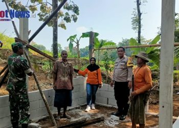 Baznas Ngawi Sinergitas Bantu Bedah Rumah Warga Ngawi