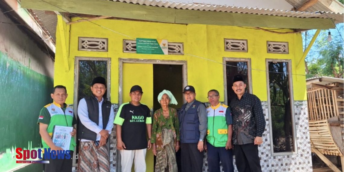 Dibantu BAZNAS Jatim, Mbah Safiyah Kini Miliki Rumah Layak Huni