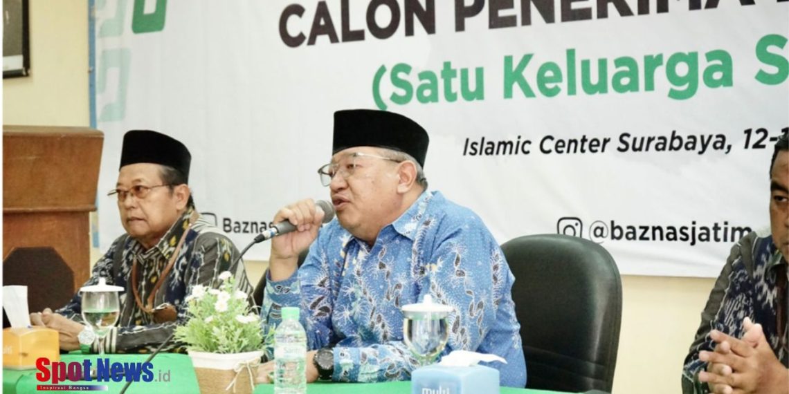 Seleksi calon penerima beasiswa Satu Keluarga Satu Sarjana (SKSS) oleh BAZNAS Jatim