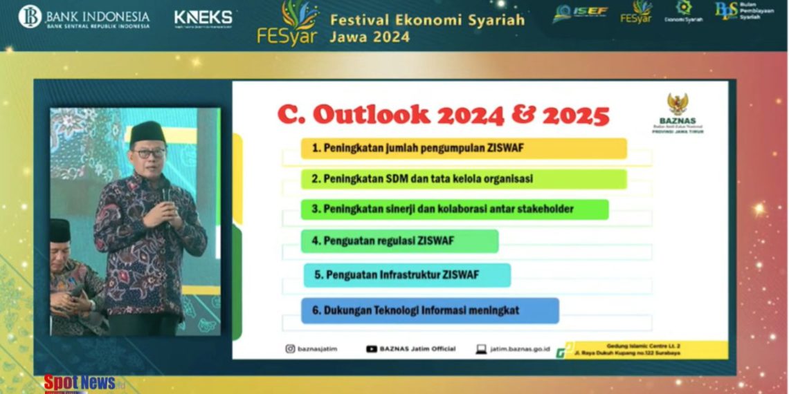 Seminar Optimalisasi ZISWAF di FESyar 2024: BAZNAS Jatim Dorong Pemberdayaan Ekonomi Produktif