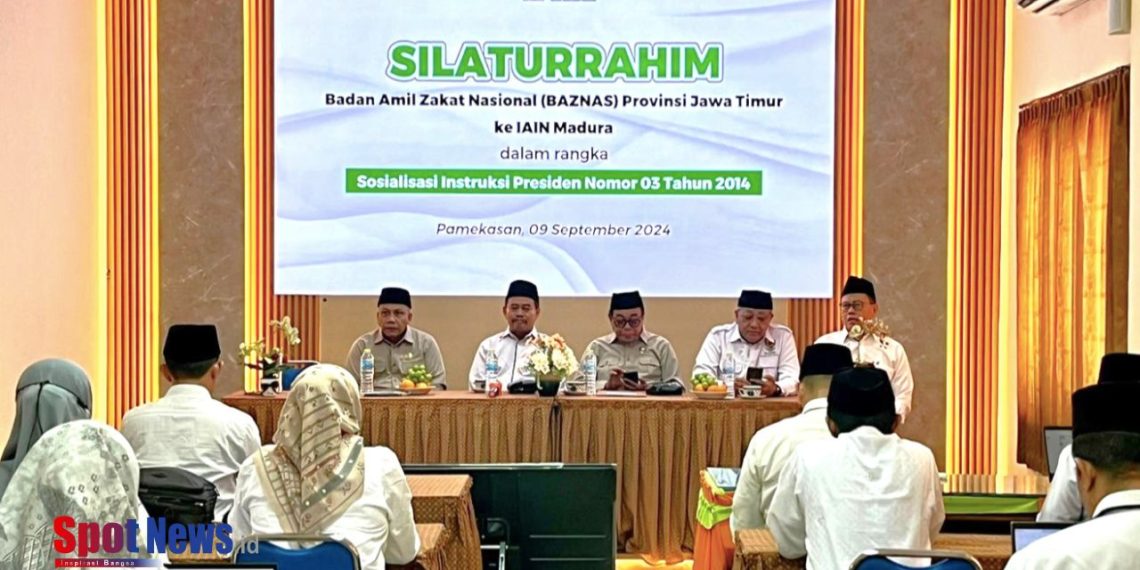 Optimalkan Peran UPZ IAIN Madura, BAZNAS Jatim Sosialisasikan Instruksi Presiden No. 03 Tahun 2014