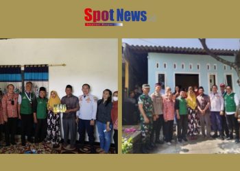 Baznas Mojokerto Dan DPRKP2 Salurkan bantuan program Rumah Tidak Layak kepada mustahik di Kabupaten Mojokerto