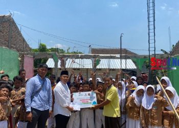 Baznas Ngawi kembali menunjukkan komitmennya dengan membangunan musholla di SDN Mangunharjo 2 Ngawi.