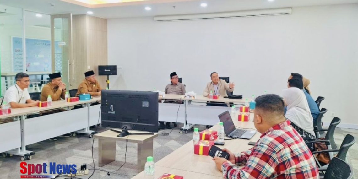 BAZNAS Jatim dan BSI Bahas Sinergi Pengelolaan Zakat untuk Kesejahteraan Umat
